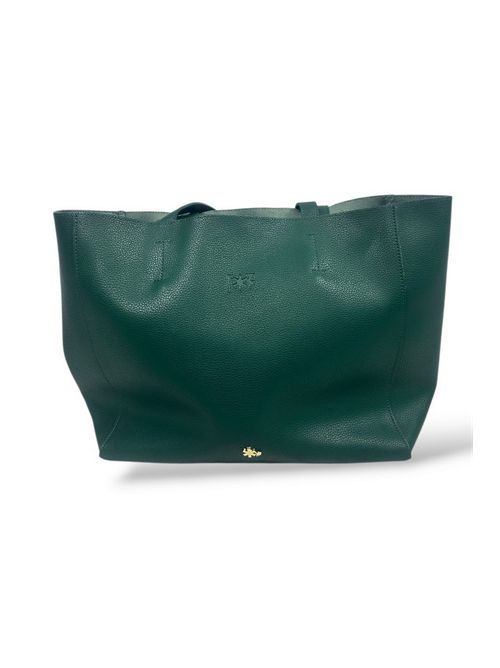 shopper donna grande in ecopelle verde Fez | 005NEW GREEN